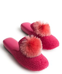 Wicked Pom Slippers
