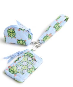 Dual Pouch Wide Wristlet