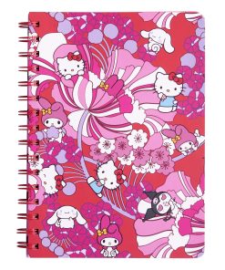 Hello Kitty® and Friends Small Spiral Notebook with Pockets
