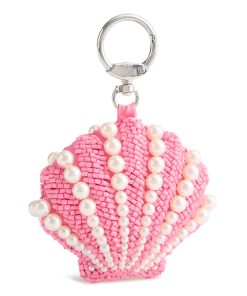 Beaded Shell Bag Charm