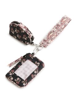 Dual Pouch Wide Wristlet