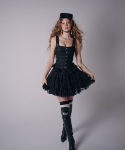 The Caviar Mini Pannier Petticoat