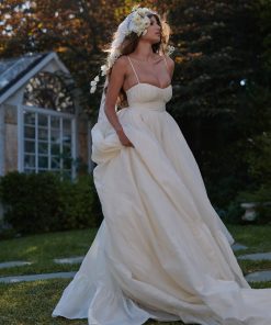 The Ivory Organdy Destination Gown