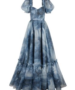 The British Toile Landscape Ritz Gown