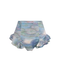 Morning On The Seine Ruffle Bikini Bottoms