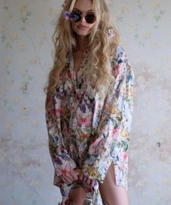 The Butterfly Botanics Big Blouse