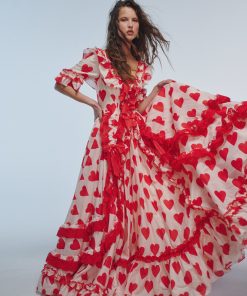 The Silk Organdy Queen Of Hearts Antoinette Gown